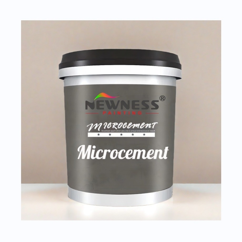 Pintura de paredes y pisos de micro cemento de alta dureza de 2-3 mm de espesor Revestimiento líquido de estado