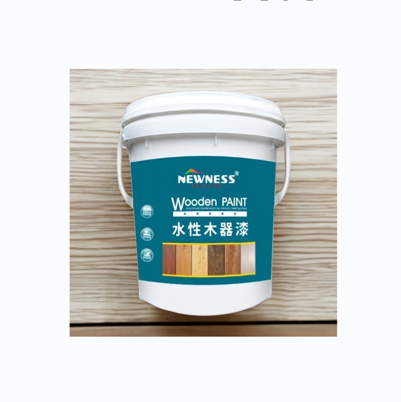 Pintura a base de agua acrílica de madera industrial anticorrosiva con un contenido sólido del 38% ± 1
