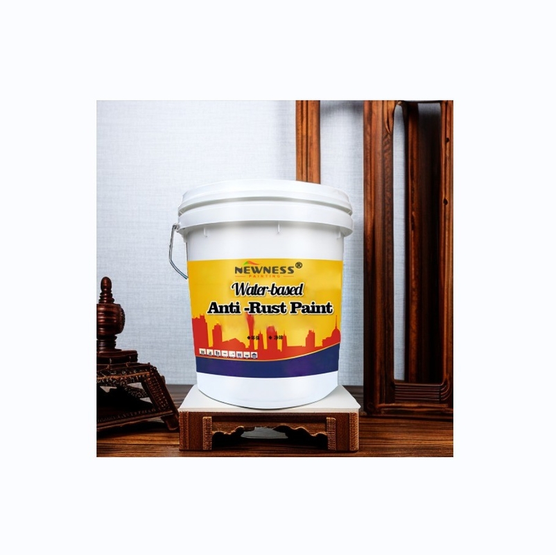 Construcciones metálicas Pintura anticorrosión Primer epoxi a base de agua con revestimiento de óxido rojo