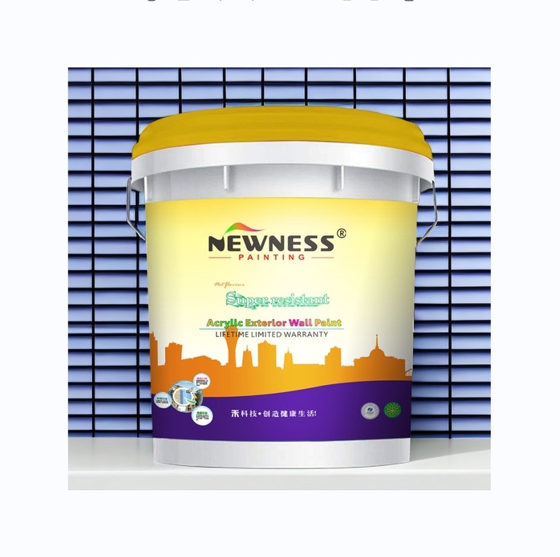 202-415-4 EINECS No. Pintura impermeabilizadora elastomérica de alta adhesión para paredes exteriores