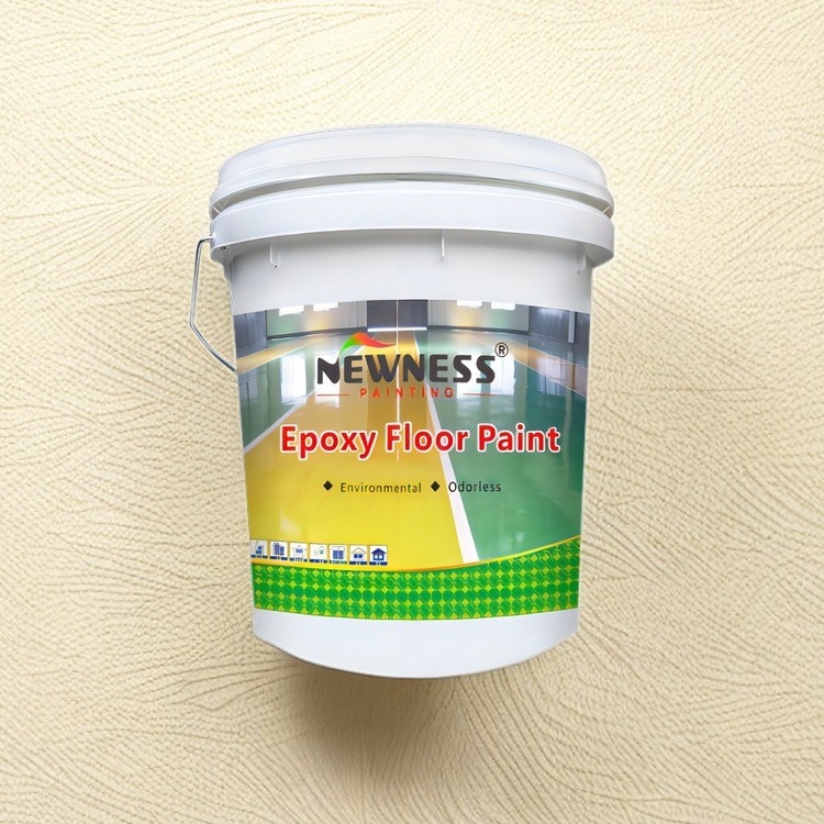 Pintura para suelos epoxi resistente a sustancias químicas con suelos cristalinos de alto rendimiento