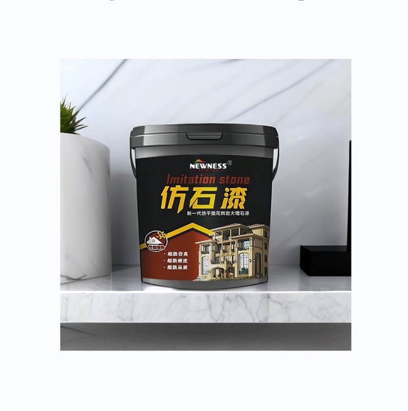 Transforma tus paredes con imitación de granito textura de piedra de mármol pintura de pared 20KG/BUCKET