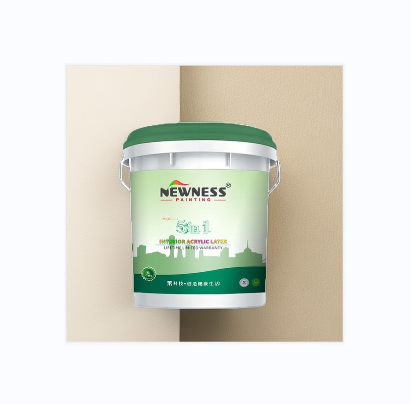 Pintura acrílica ultra blanca para el interior y el exterior para el acabado libre de formaldehído