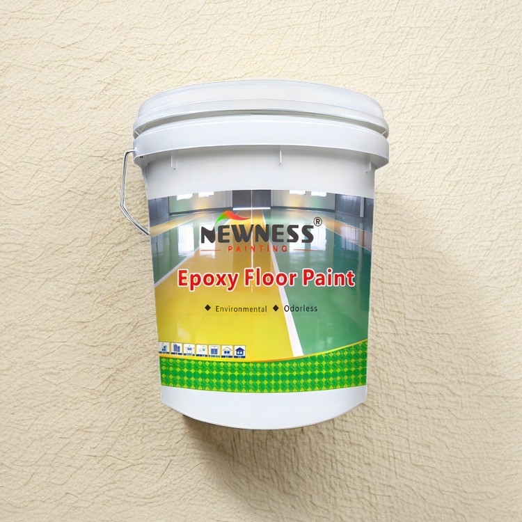 Pintura epoxi Pintura para revestimiento de suelos a base de agua en 20KG/BUCKET para interiores de usos múltiples