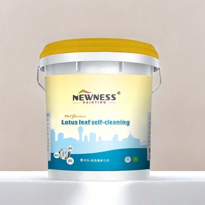 79-10-7 No CAS. Pintura de látex acrílico puro 1.25Kg/L Densidad con acabado brillante avanzado