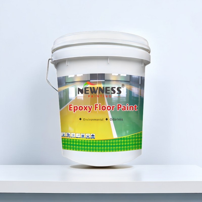 Revestimiento de suelo epoxi a base de agua en base de color en el gráfico de colores para garajes industriales