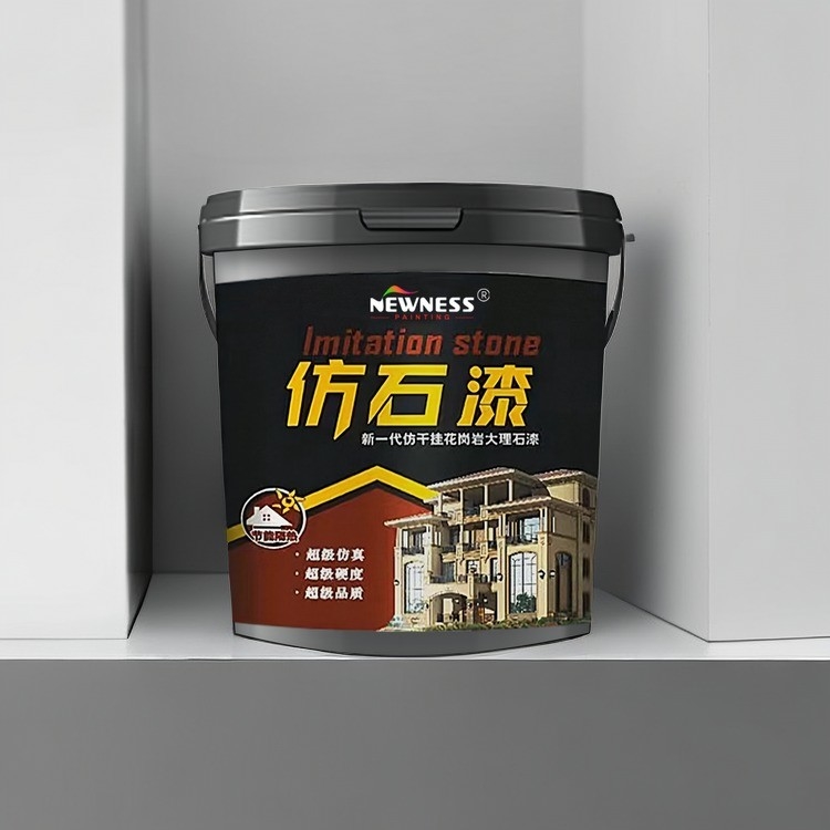 Pintura de piedra de granito exterior con acabado Matt Glossy y fórmula Tio2 MF