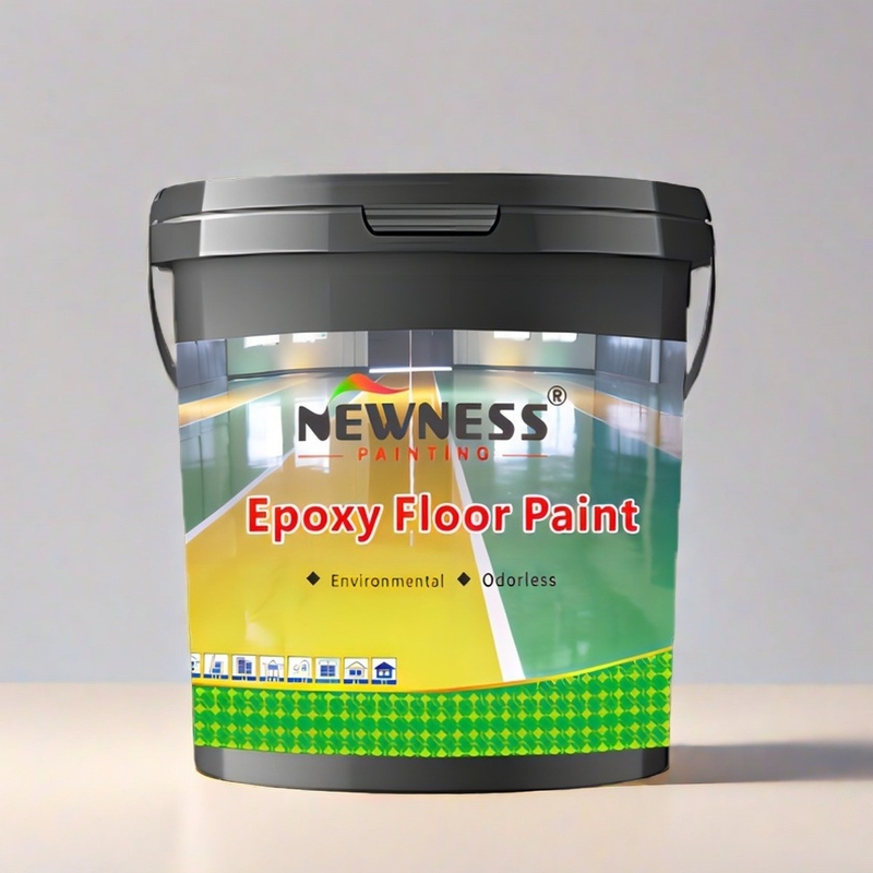 Foshan NEWSESS Pintura de piso autonivelable epoxi CAS no. 24969-06-0 espesor de la película